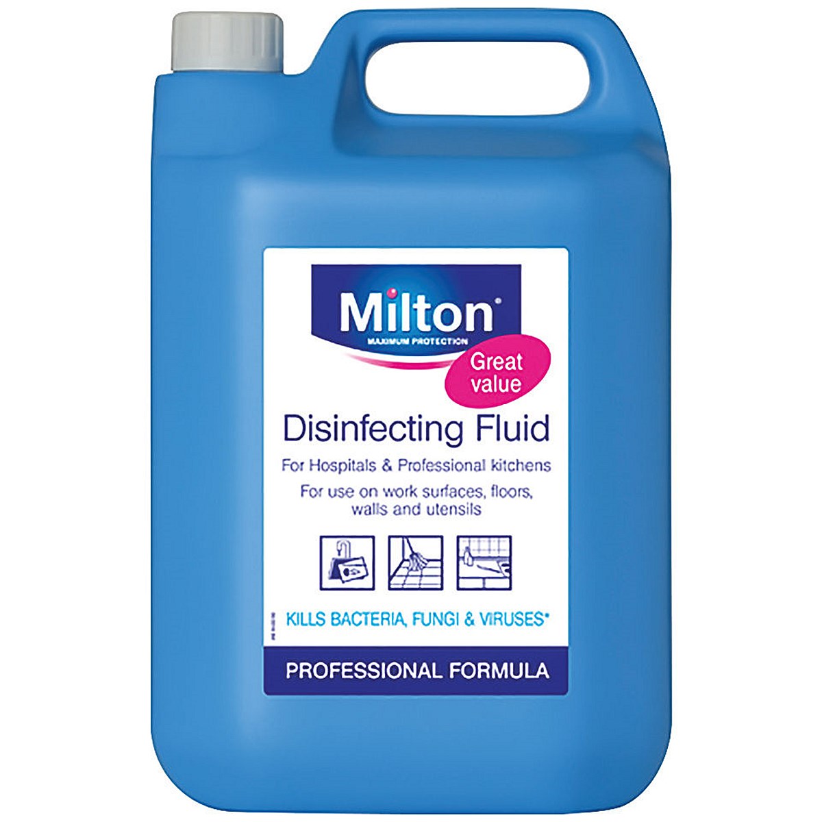 Disinfecting Fluid, 5 Litres Easy2Order : PX51366