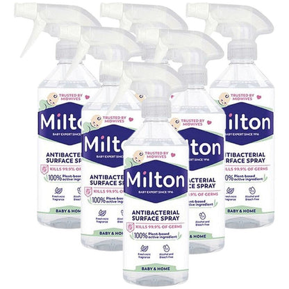 Milton Antibacterial Surface Spray, 500ml, Pack of 6