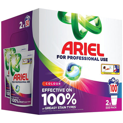 Ariel Professional Liquid Pods 100 Pods Colour Easy2Order : PX75263