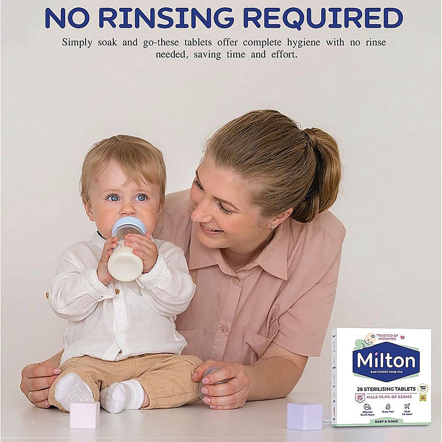 Milton Sterilising Tabs 4g x28 Pack of 6