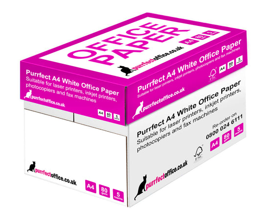 Everyday A4 Paper, White, Box (5 x 500 Sheets)