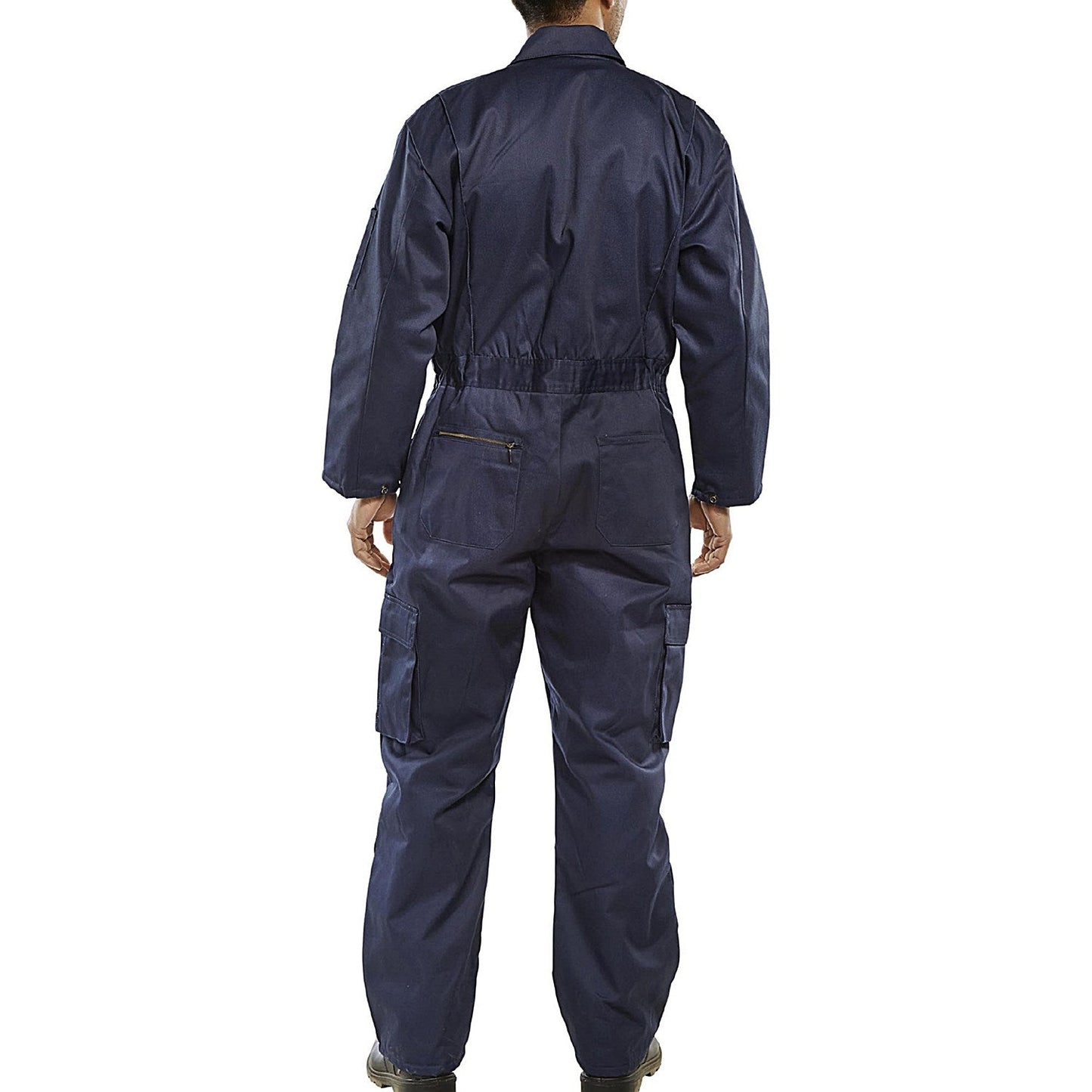 Beeswift Quilted Boilersuit, Navy Blue, 50 Inch Chest Easy2Order : QBSN50