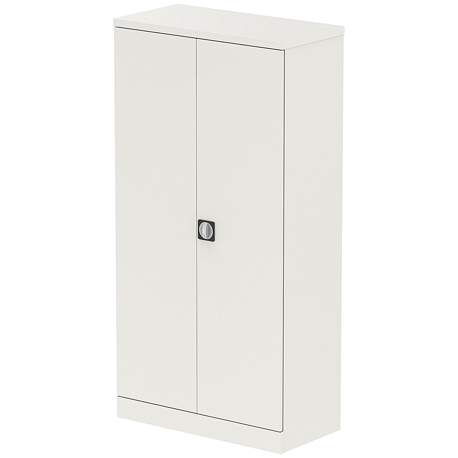Qube 1850mm 2-Door Stationery Cupboard White With Shelves Easy2Order : QS2050