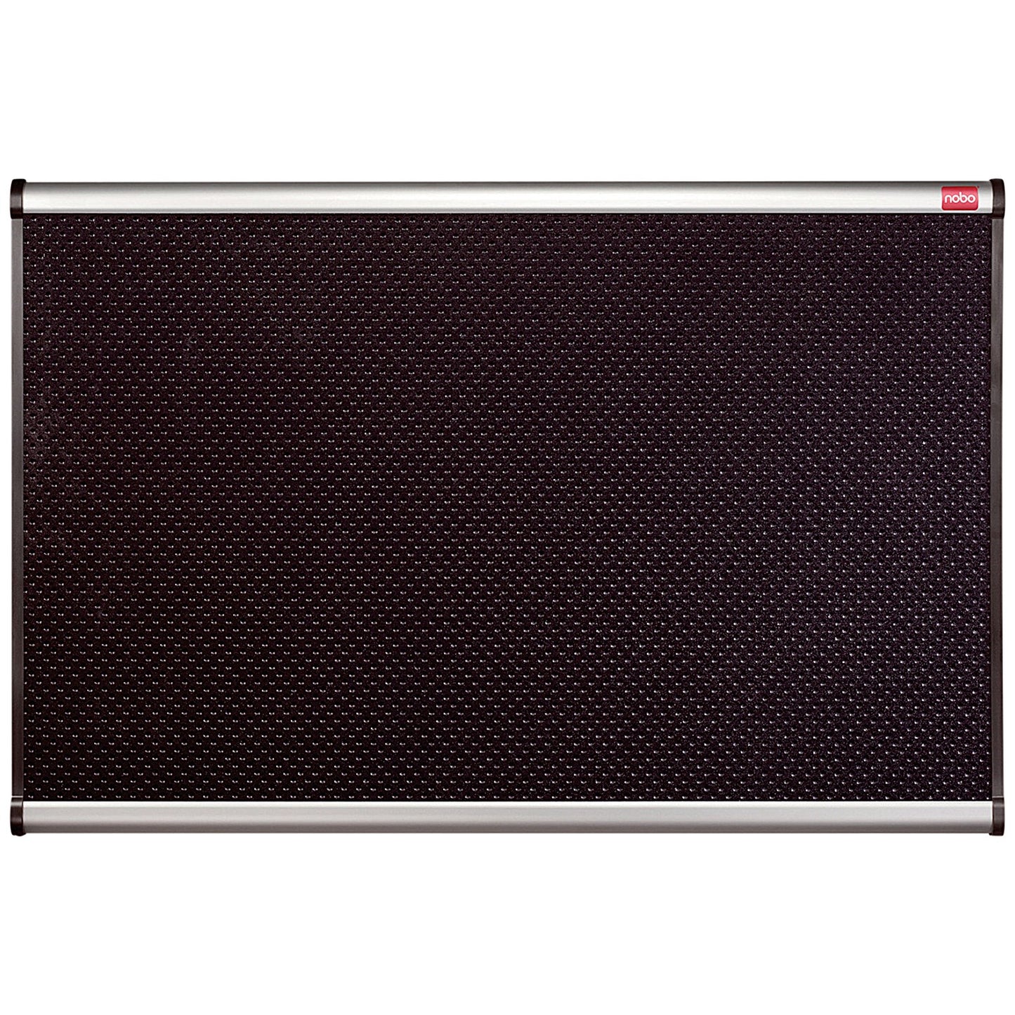 Nobo Prestige Foam Noticeboard, Aluminium Frame, 900x600mm, Black