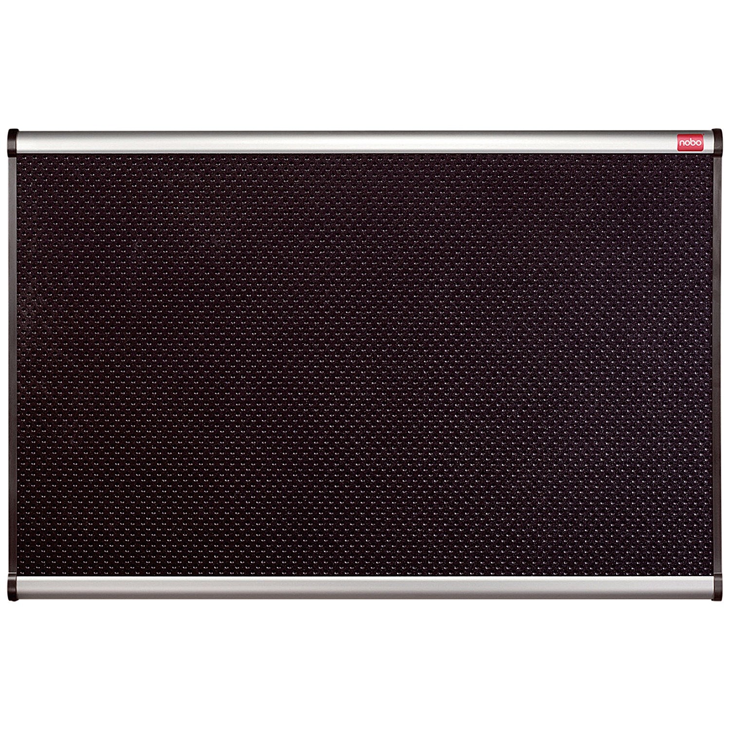 Nobo Prestige Foam Noticeboard, Aluminium Frame, 900x600mm, Black