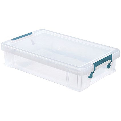 StoreStack Storage Box, 5.5 Litres, Clear