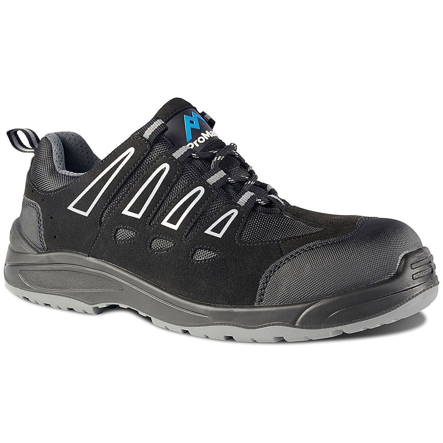 ProMan Bridgeport Safety Trainers, Black, 7 Easy2Order : RF92540