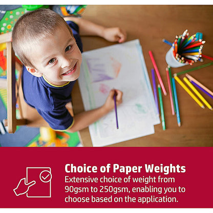 HP A4 Color Choice Paper, White, 90gsm, Ream (500 Sheets)