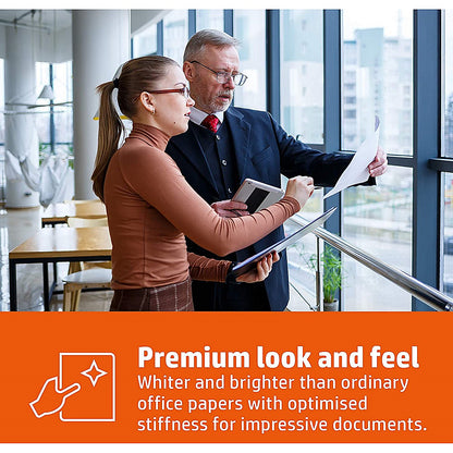 HP A4 Premium Paper, White, 100gsm, Ream (500 Sheets)