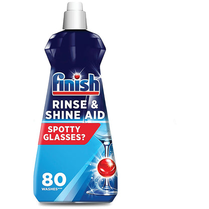 Finish Rinse & Shine Aid, 400ml, Pack of 12