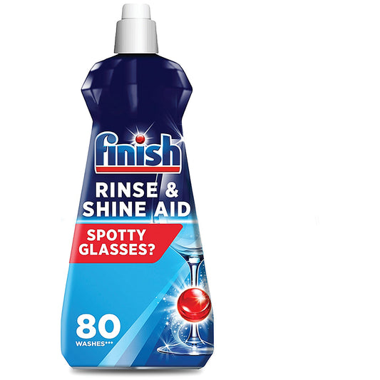 Finish Rinse & Shine Aid, 400ml, Pack of 12