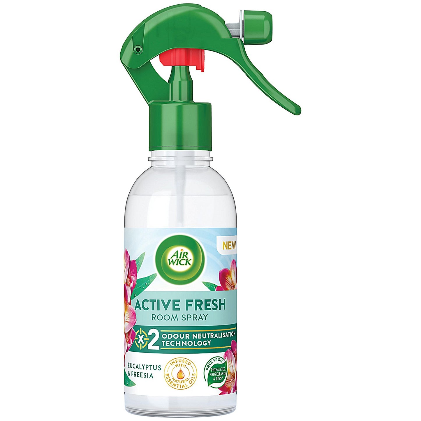Air Wick Active Fresh Room Spray, Eucalyptus and Freesia, 237ml