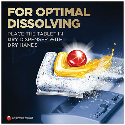 Finish Ultimate Plus All In 1 Lemon Sparkle 79 Tabs Easy2Order : RK02393