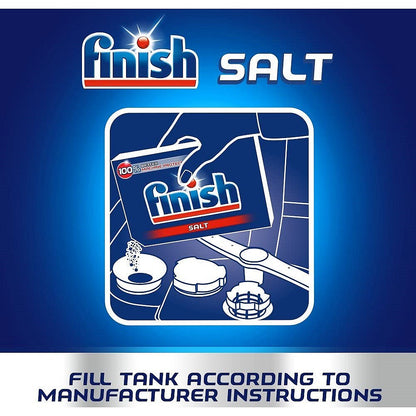 Finish Dishwasher Salt, 4kg, Pack of 4