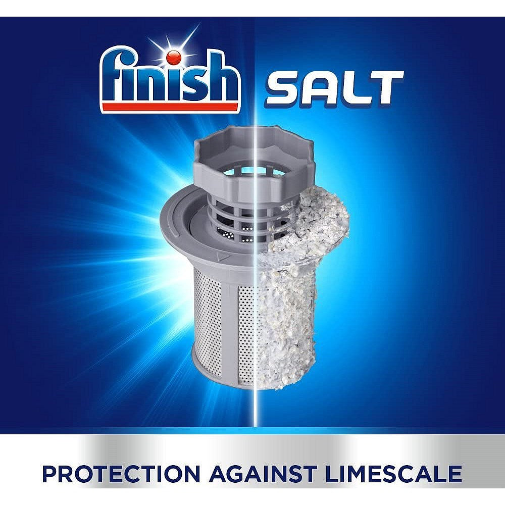 Finish Dishwasher Salt, 4kg, Pack of 4