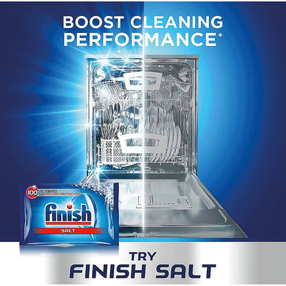 Finish Dishwasher Salt, 1kg, Pack of 8