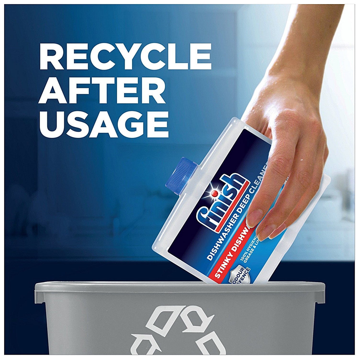 Finish Dishwasher Deep Cleaner, 1 Wash, 250ml