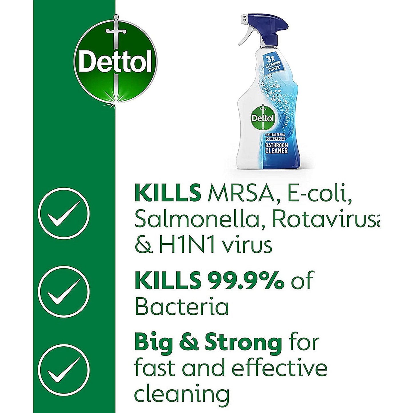 Dettol Antibacterial Bathroom Cleaner Spray 1 Litre