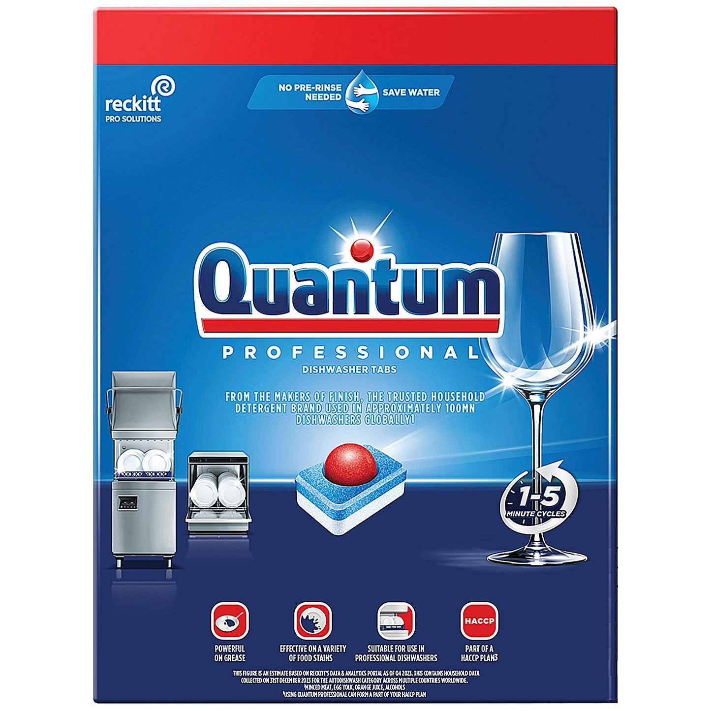 Finish Quantum Professional Dishwasher Tablets, Pack of 125
