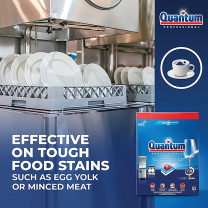 Finish Quantum Professional Dishwasher Tablets, Pack of 125