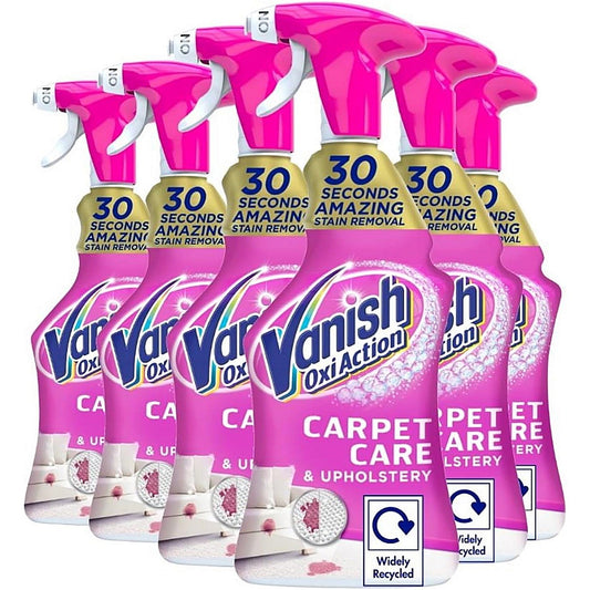 Vanish Gold Carpet Cleaner Spray 500ml (Pack of 6)