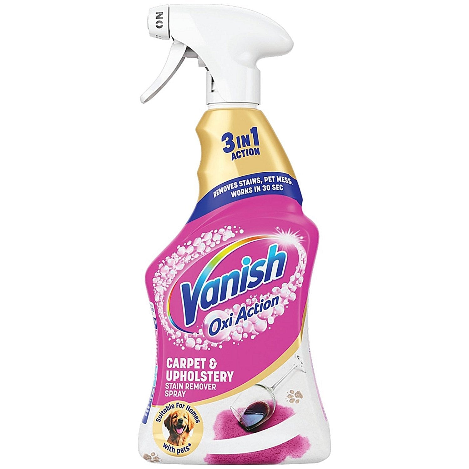 Vanish Gold Carpet Cleaner Spray 500ml (Pack of 6) Easy2Order : RK78155