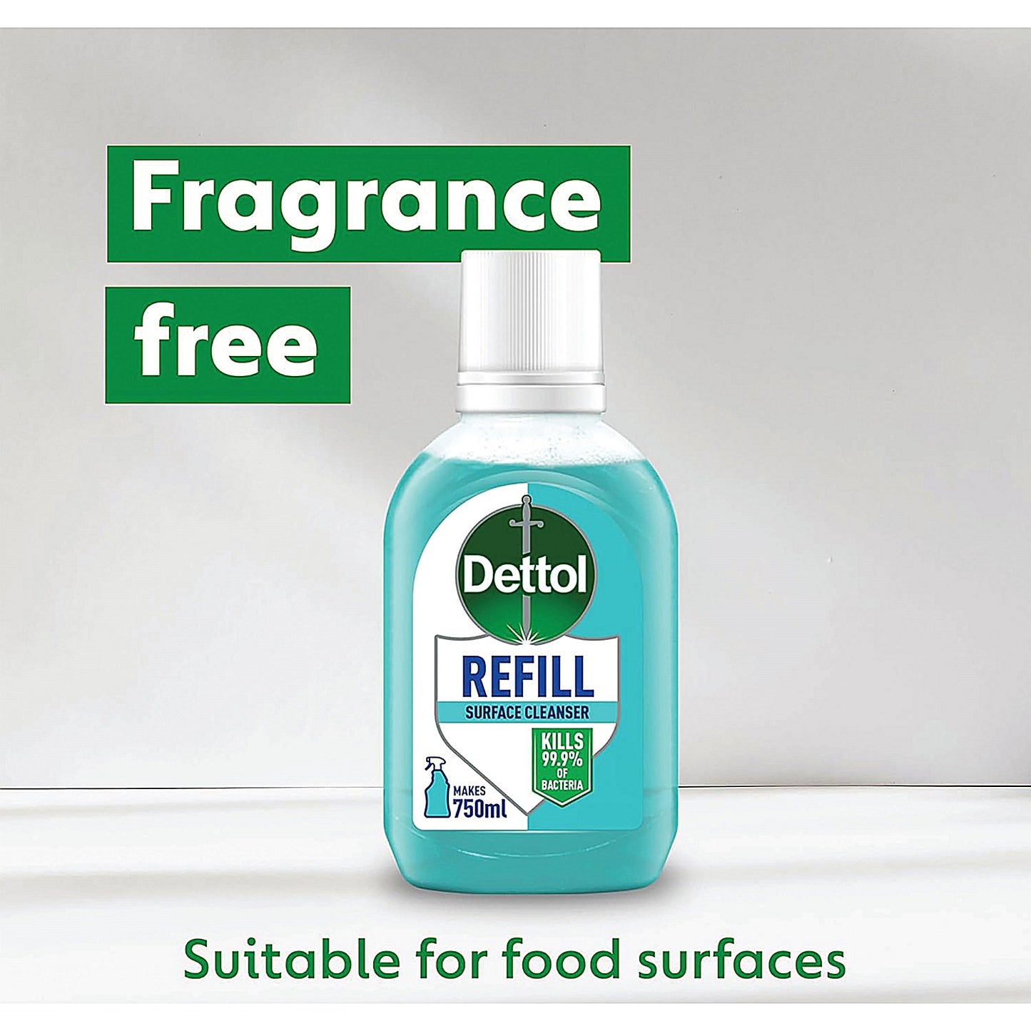 Dettol Original Surface Cleanser Spray Refill, 50ml, Pack of 15