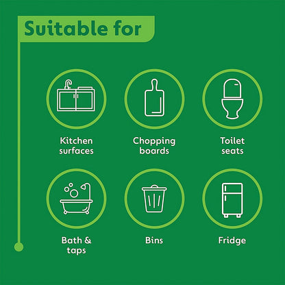 Dettol Antibacterial Cleansing Wipes x72 Wipes (Pack of 6)