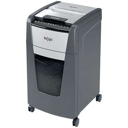 Rexel Optimum AutoFeed+ 300X P-4 Cross-Cut Shredder, 60 Litres