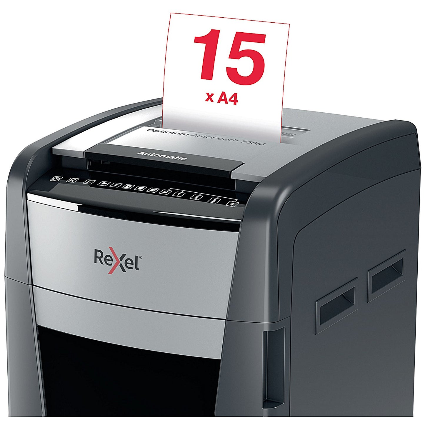 Rexel Optimum AutoFeed+ 750M Micro-Cut P-5 Shredder 2020750M