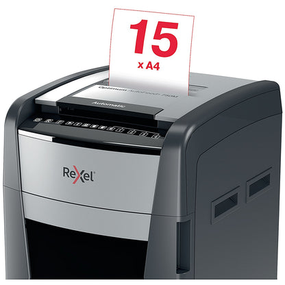 Rexel Optimum AutoFeed+ 750M Micro-Cut P-5 Shredder 2020750M