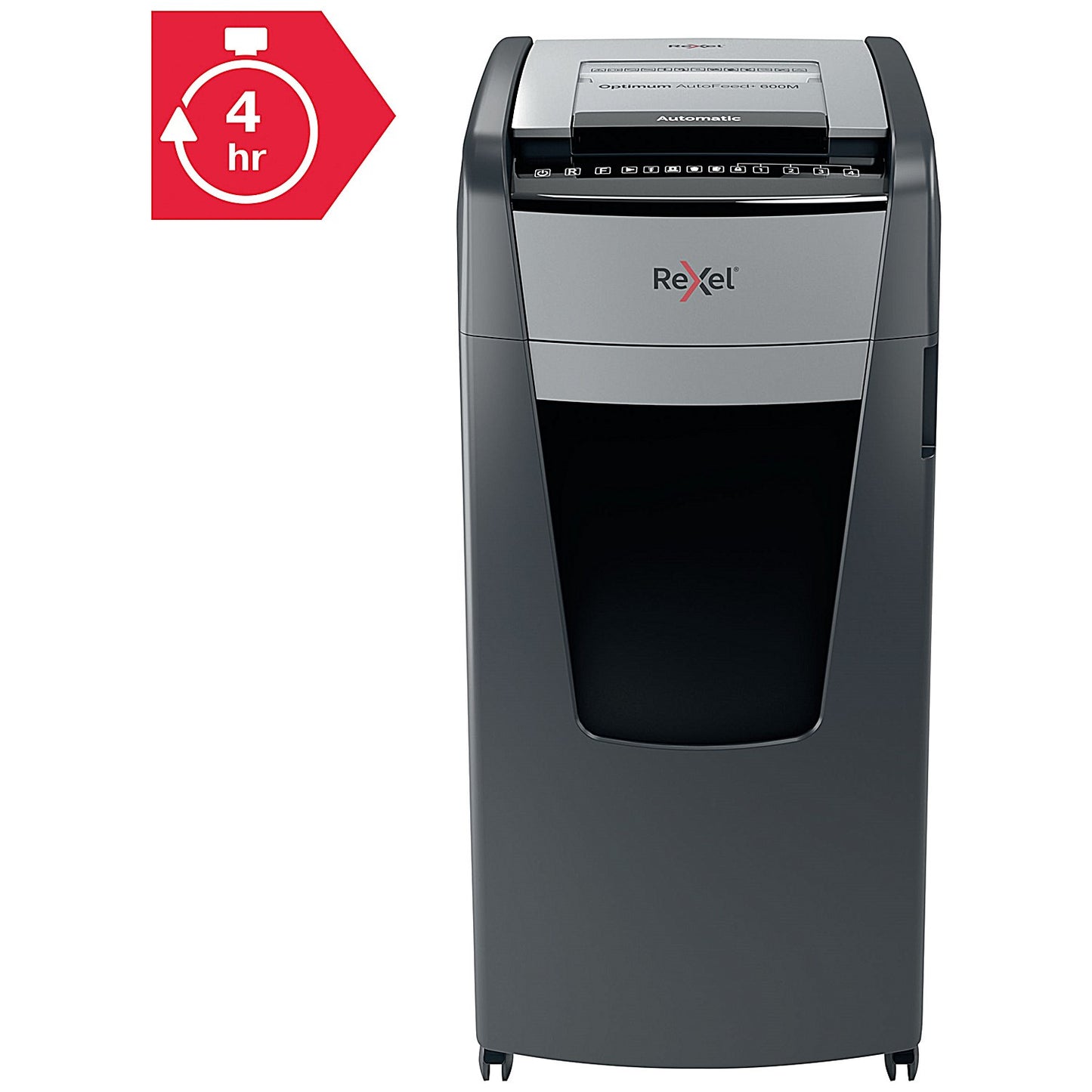 Rexel Optimum AutoFeed+ 600M Micro-Cut P-5 Shredder 2020600M