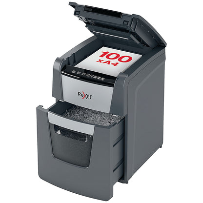 Rexel Optimum AutoFeed+ 100M Micro-Cut P-5 Shredder 2020100M