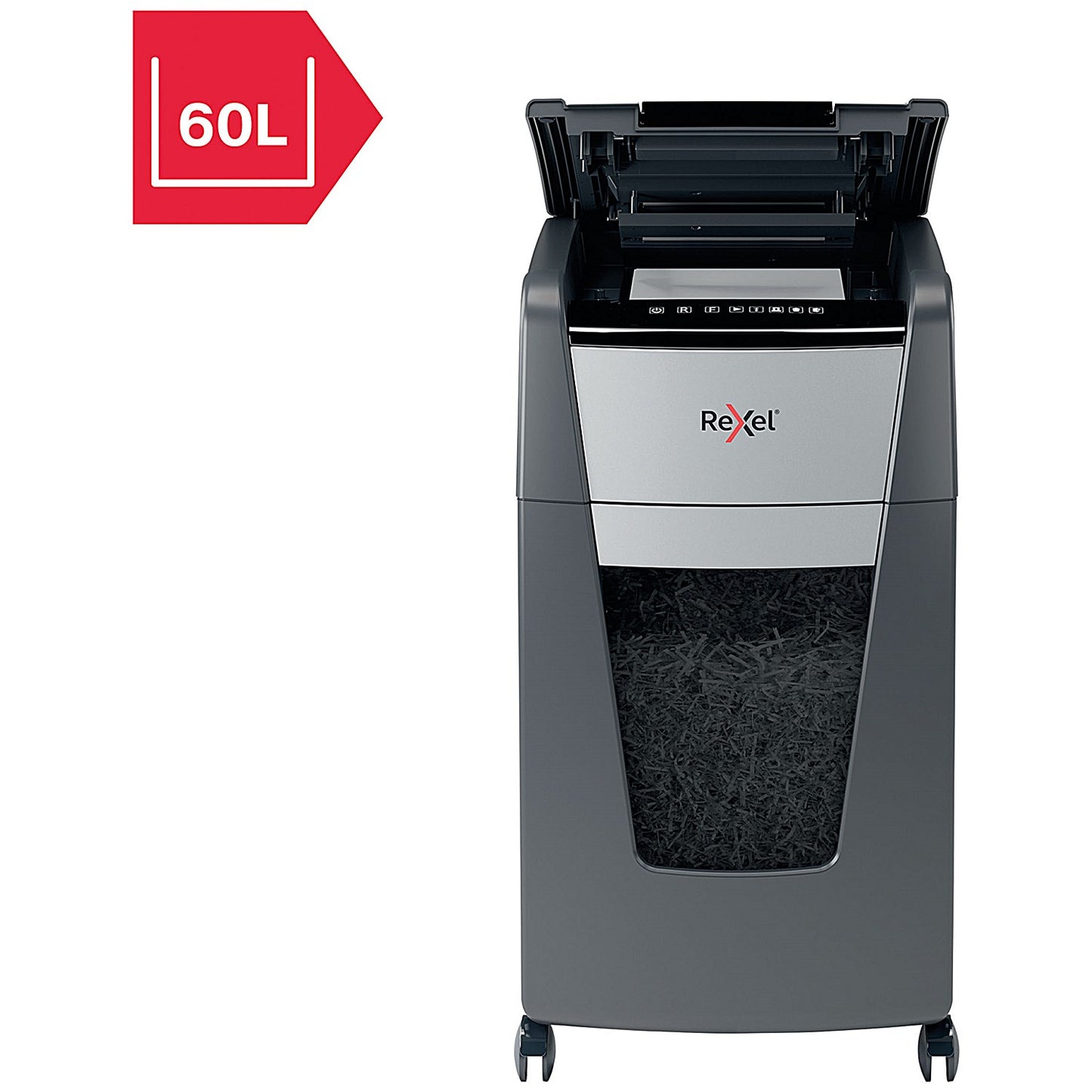Rexel Optimum AutoFeed+ 225M Micro-Cut P-5 Shredder 2020225M