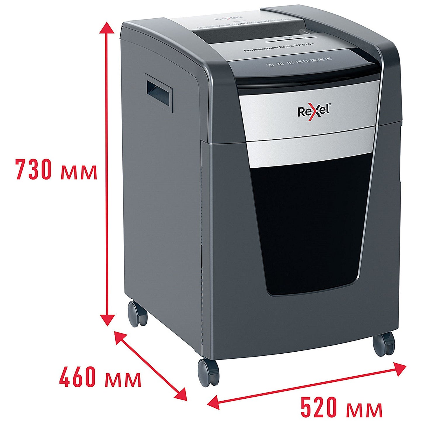 Rexel Momentum Extra XP514Plus P-5 Micro Cross-Cut Shredder, 60 Litres