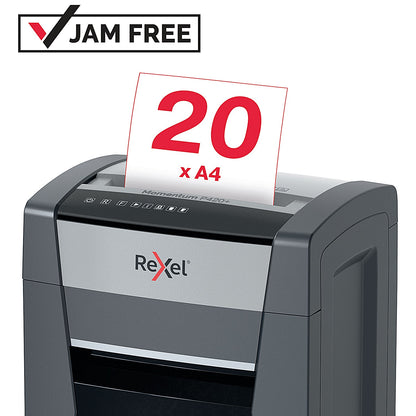 Rexel Momentum P420+ P-4 Micro Cross-Cut Shredder, 30 Litres