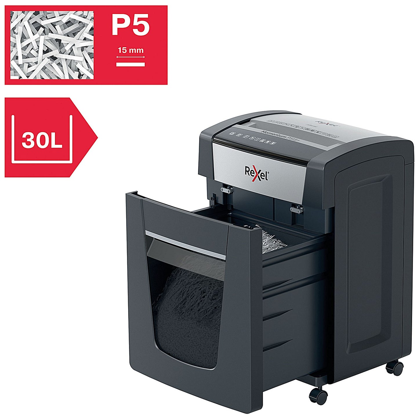 Rexel Momentum P515+ Micro-Cut Shredder 2021515MEU