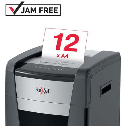 Rexel Momentum Extra XP512Plus P-5 Micro Cross-Cut Shredder, 45 Litres