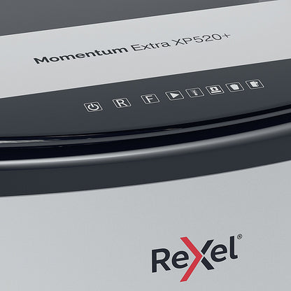 Rexel Momentum Extra XP520Plus P-5 Cross-Cut Shredder, 120 Litres