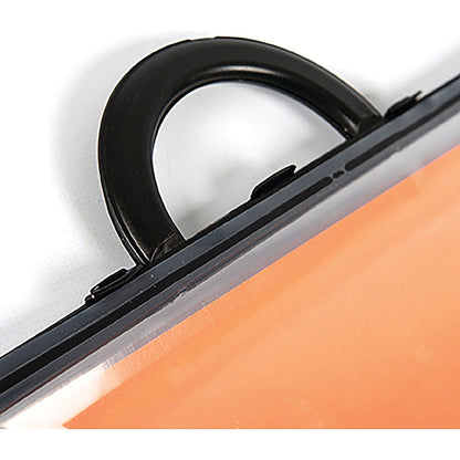 A2 Portfolios with Handle Polythene Clear (Pack of 10) A2
