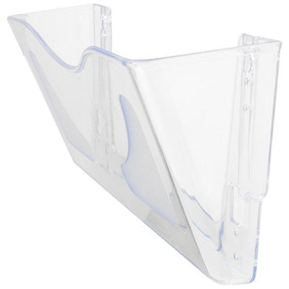 Deflecto Crystal Landscape Literature Holder A4