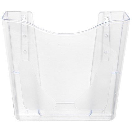 Deflecto Crystal Portrait Literature Holder A4