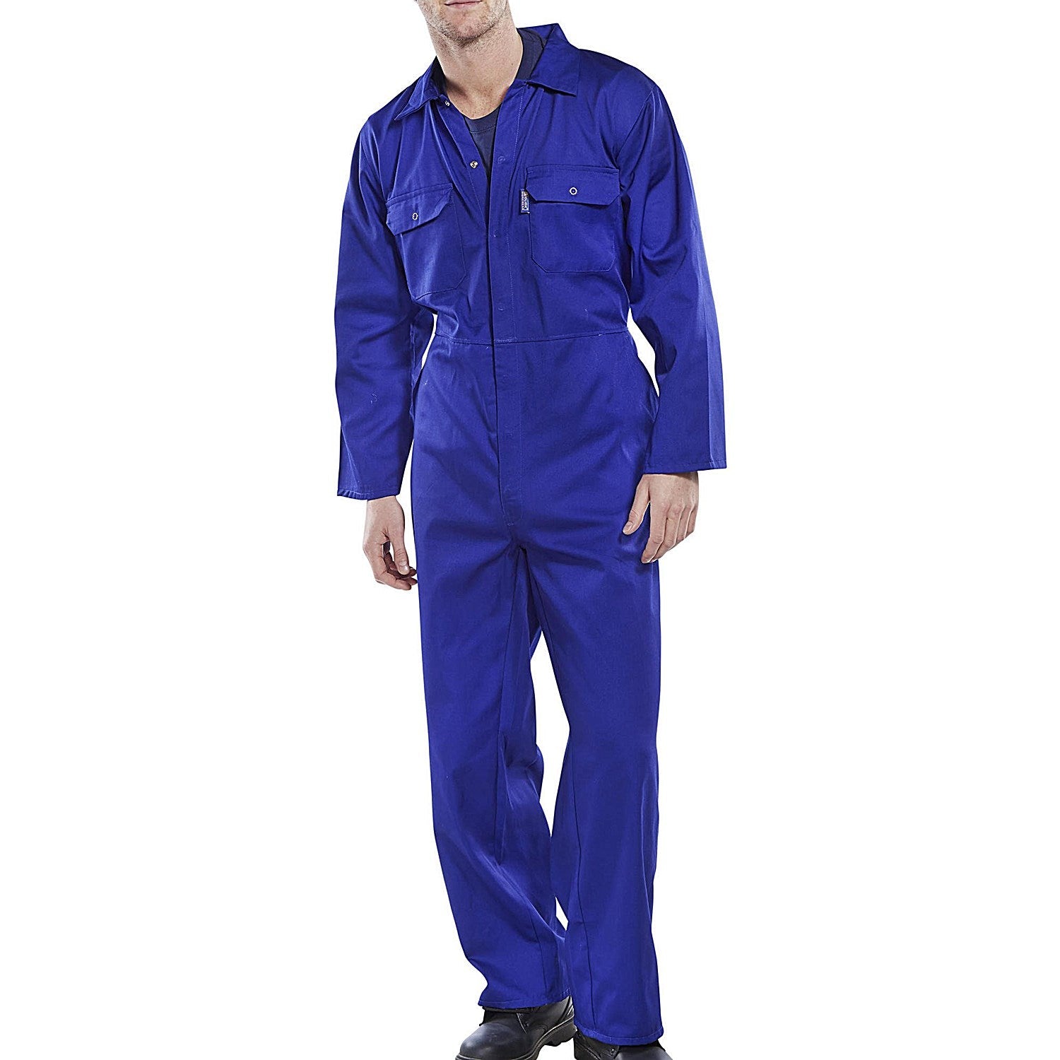 Beeswift Regular Boilersuit, Royal Blue, 42 Inch Chest Easy2Order : RPCBSR42