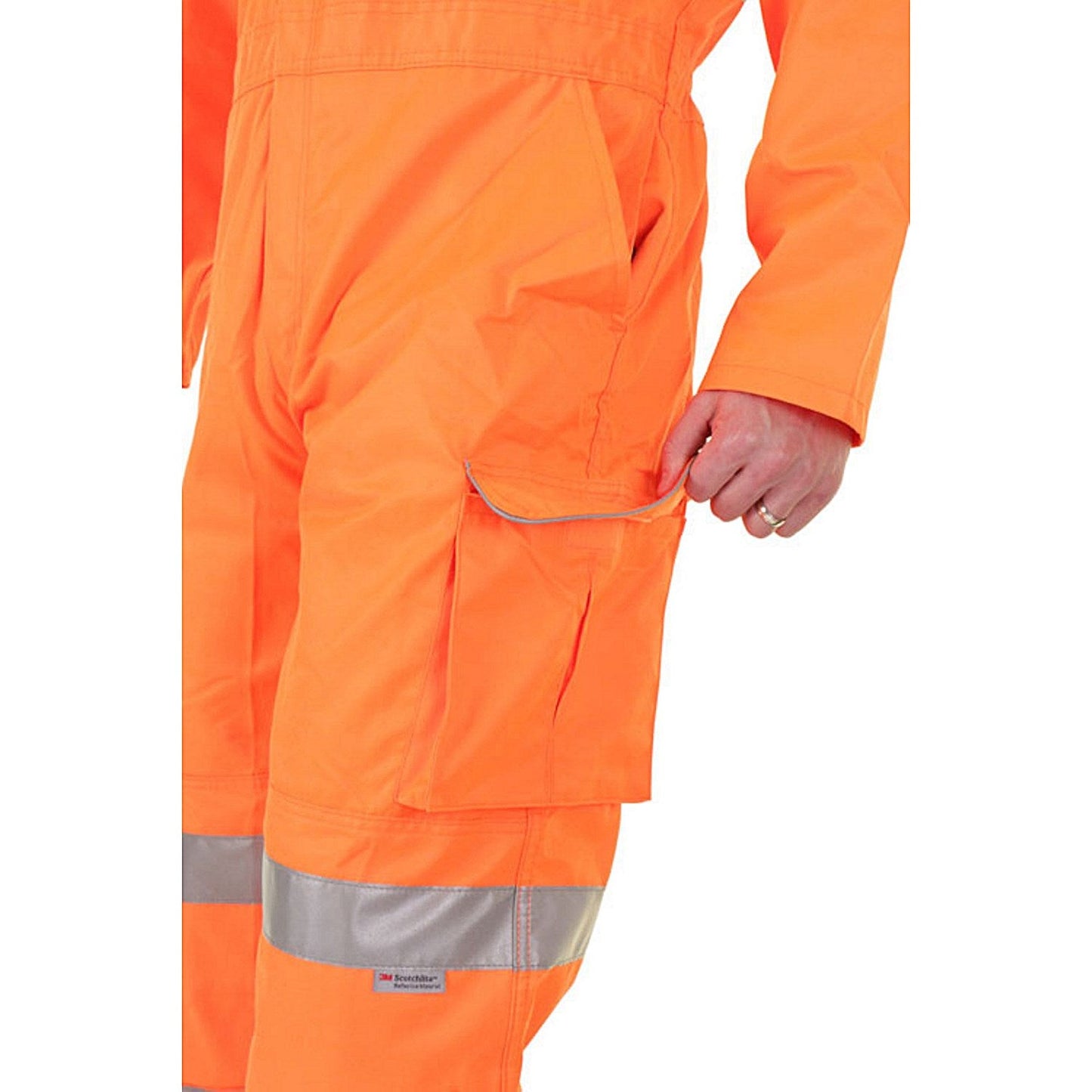 Beeswift Railspec Coveralls, Orange, 44