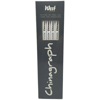West Design White Chinagraph Marking Pencil (12 Pack) Easy2Order : RSCHW
