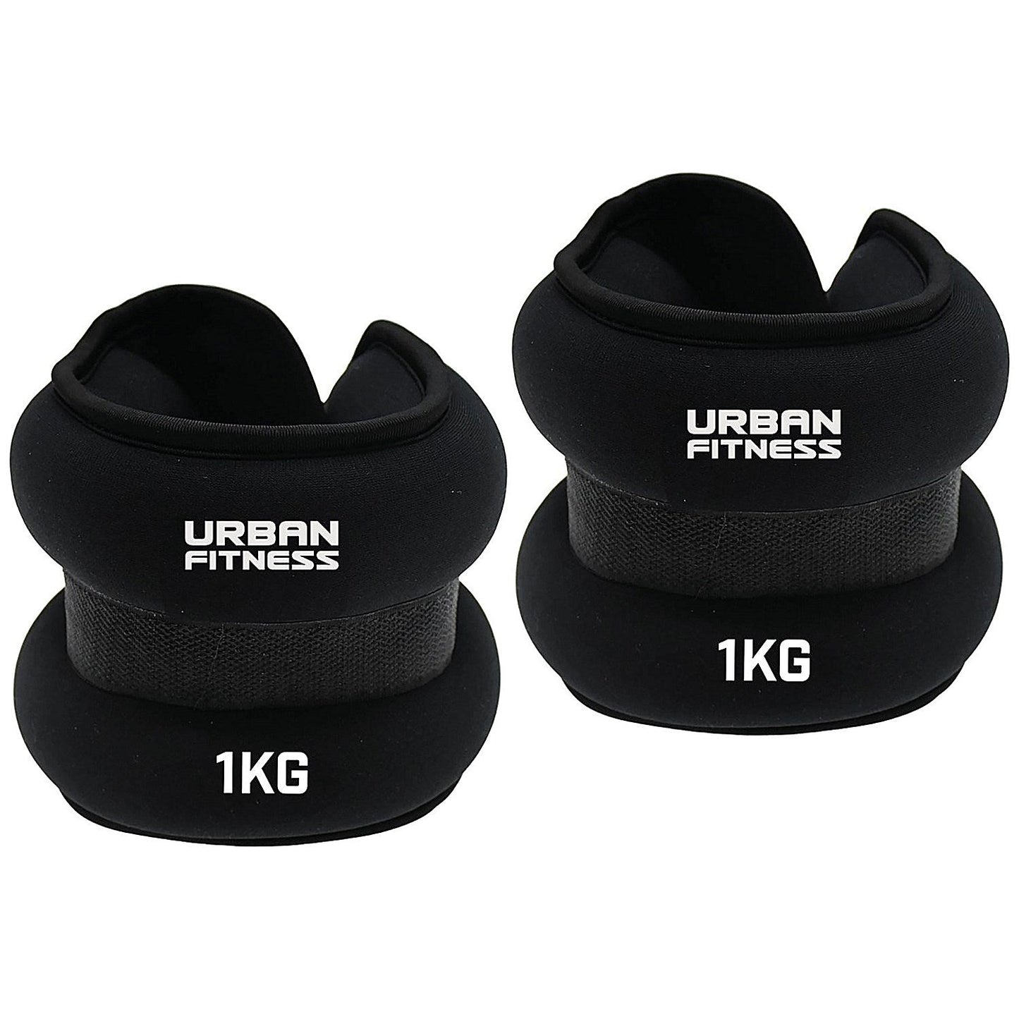 Urban Fitness Wrist and Ankle Weights Black (Pack of 2) Easy2Order : RSL01902