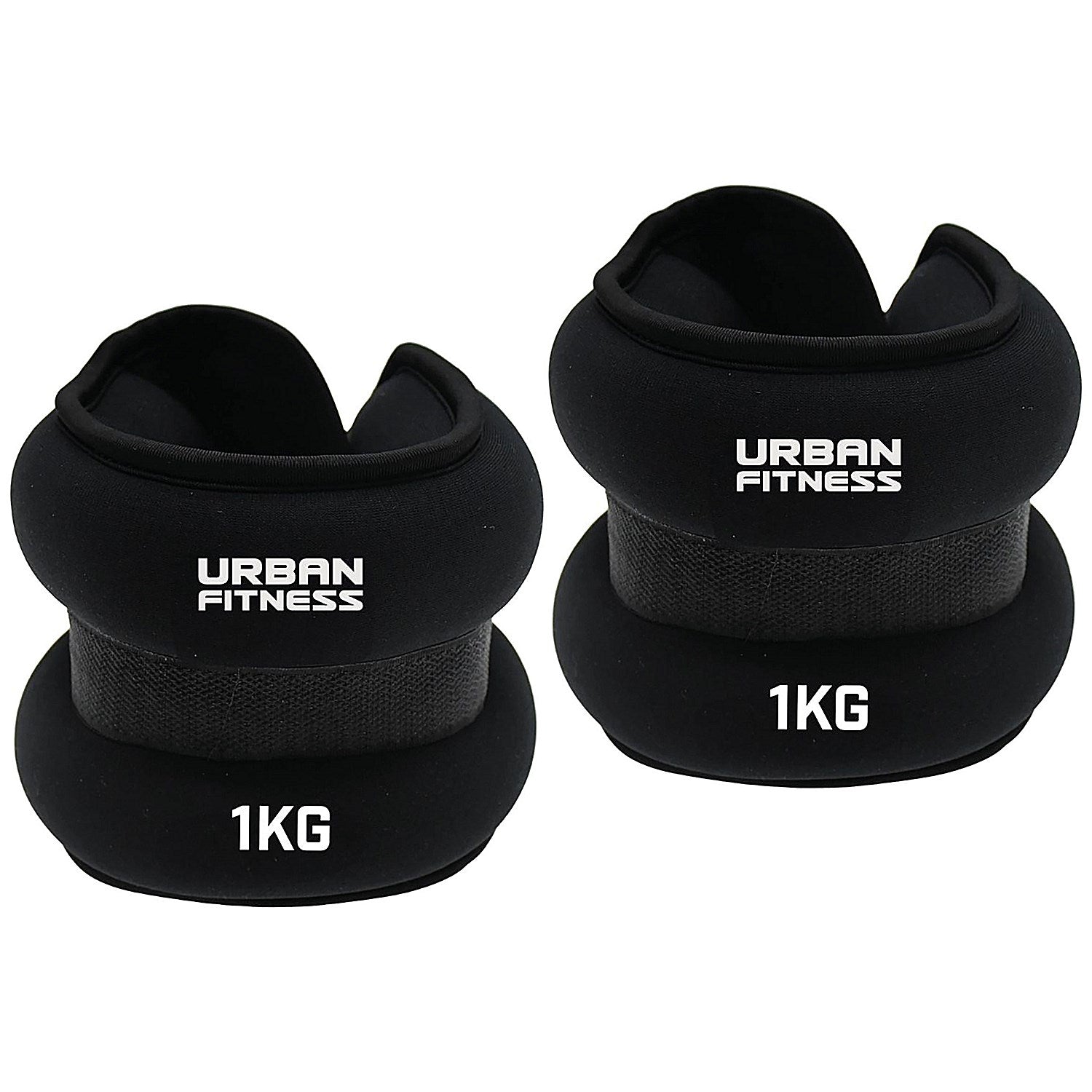 Urban Fitness Wrist and Ankle Weights Black (Pack of 2) Easy2Order : RSL01902