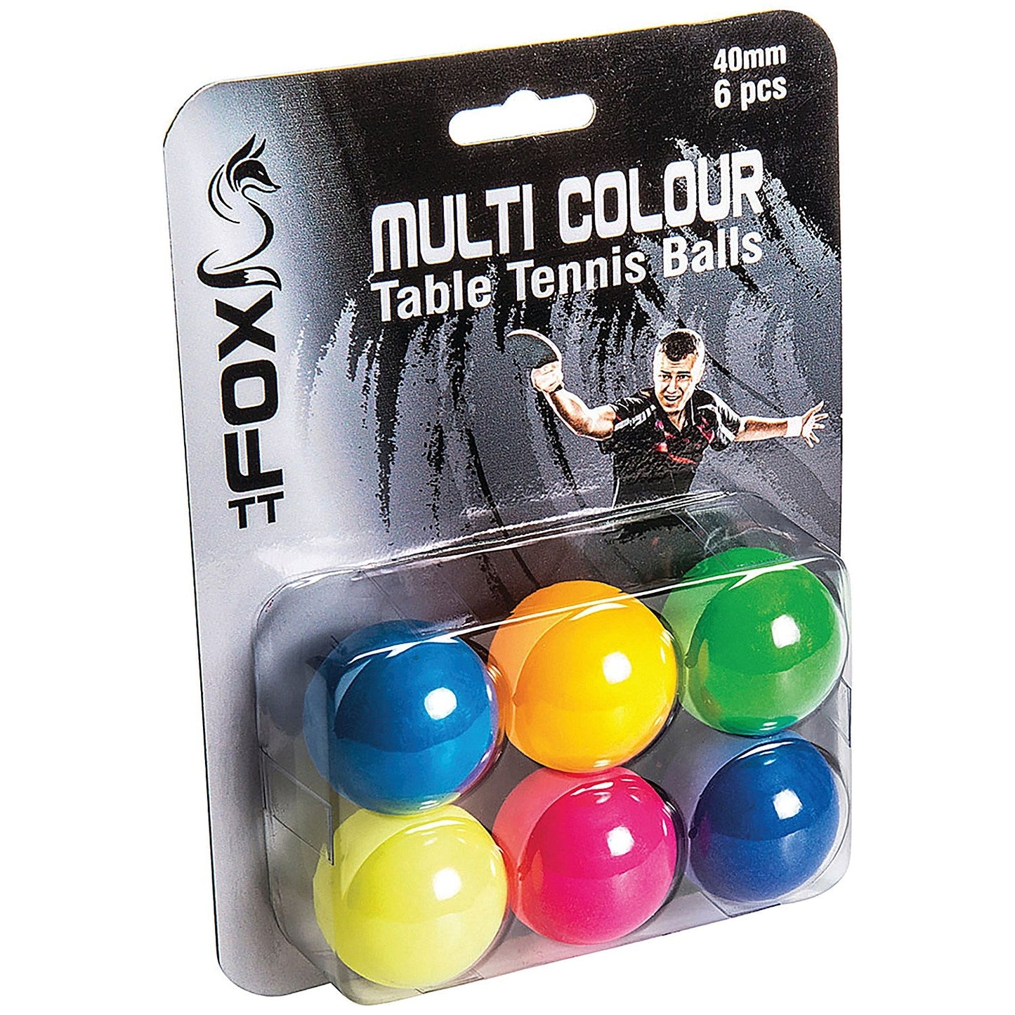 TT Table Tennis Balls Assorted (Pack of 6) Easy2Order : RSL22108