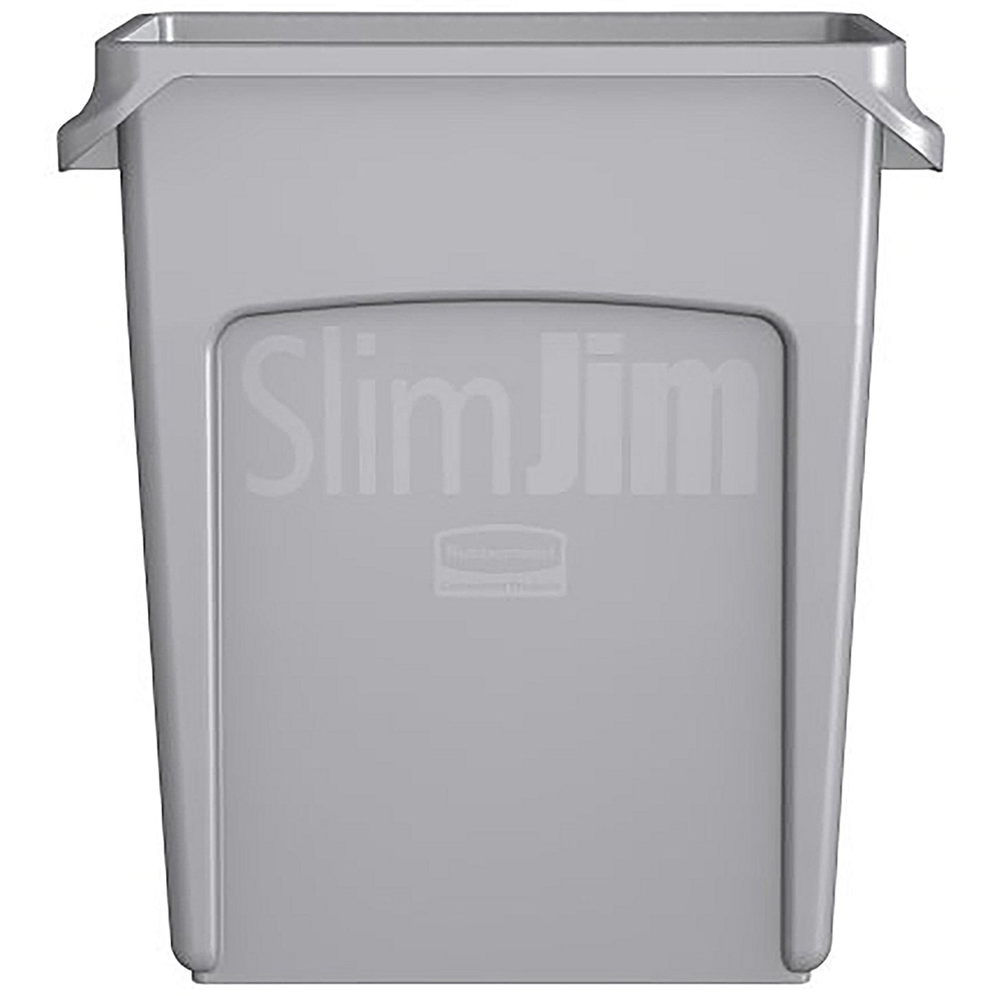 Rubbermaid Slim Jim Recycling Container Bin, 60 Litre, Grey