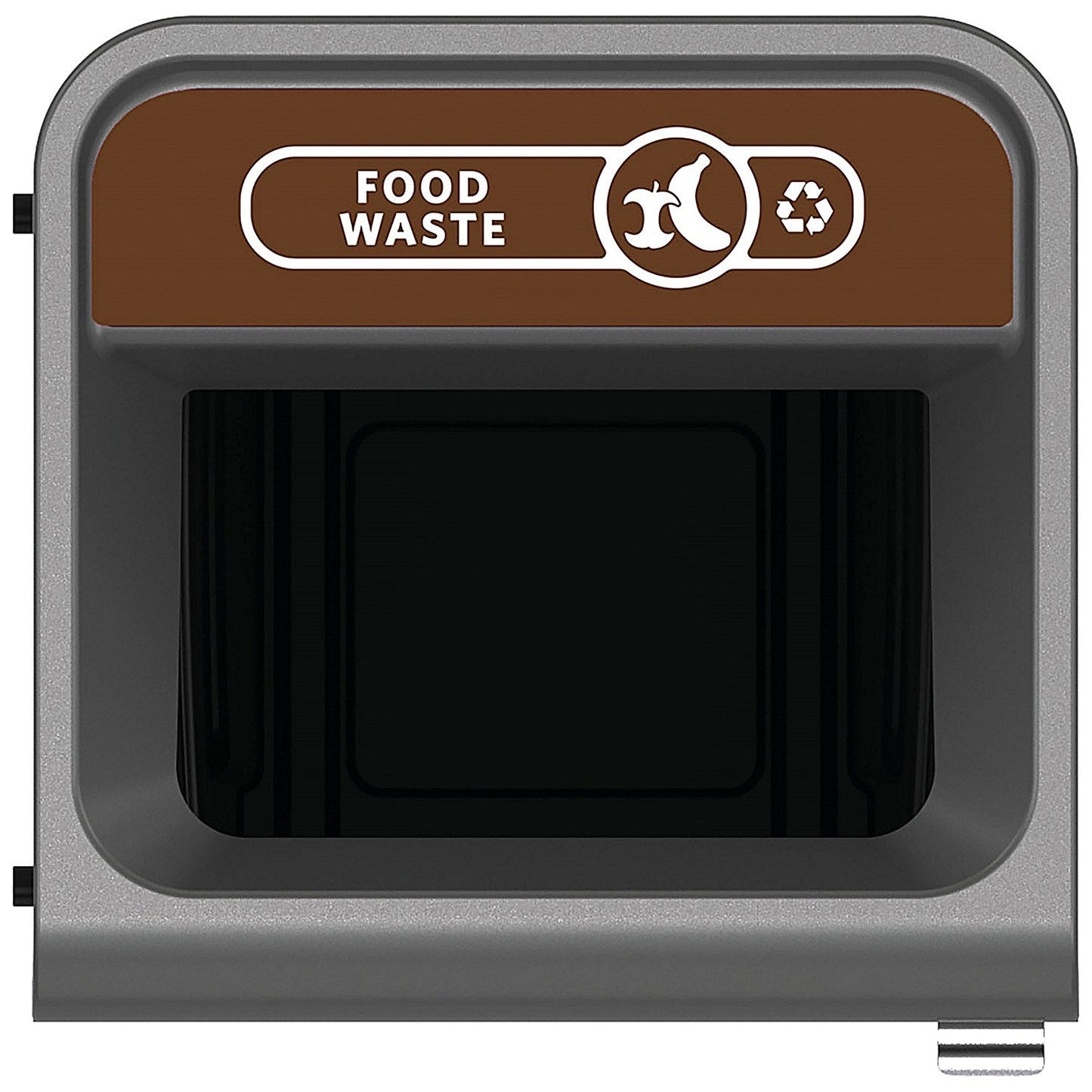 Rubbermaid Configure Container with Food Waste Label, 87 Litres, Grey/Brown Easy2Order : RU50011